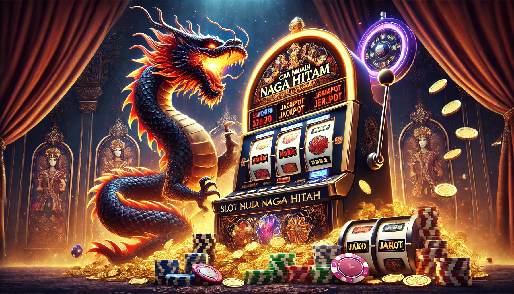 Cara Mudah Bermain Slot Naga Hitam s1288poker dan Meraih Jackpot Terbesar